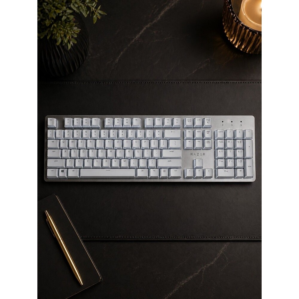 Razer Pro Type Ultra White Wireless Mechanical Gaming Keyboard with